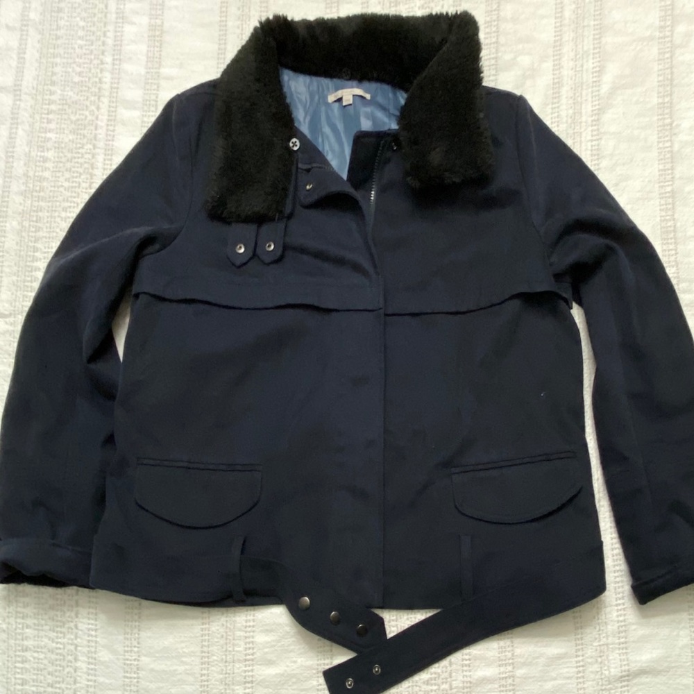 Gap coat navy blue size XL